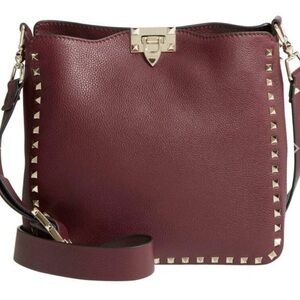 Valentino Rock Stud Flip- top crossbody